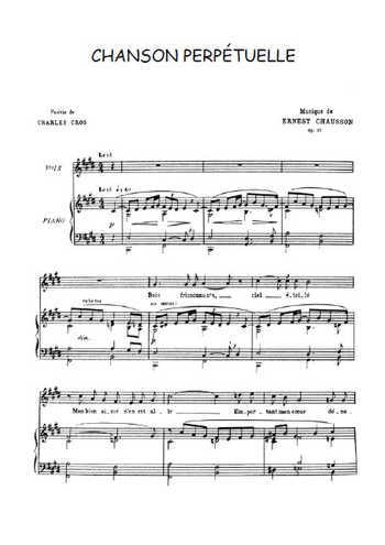 Chanson perpétuelle